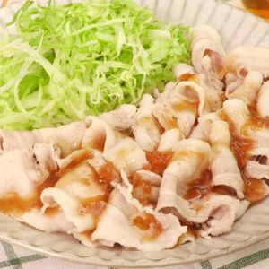「豚バラ梅あんかけ」のレシピ動画