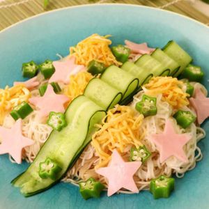 「七夕そうめん」のレシピ動画