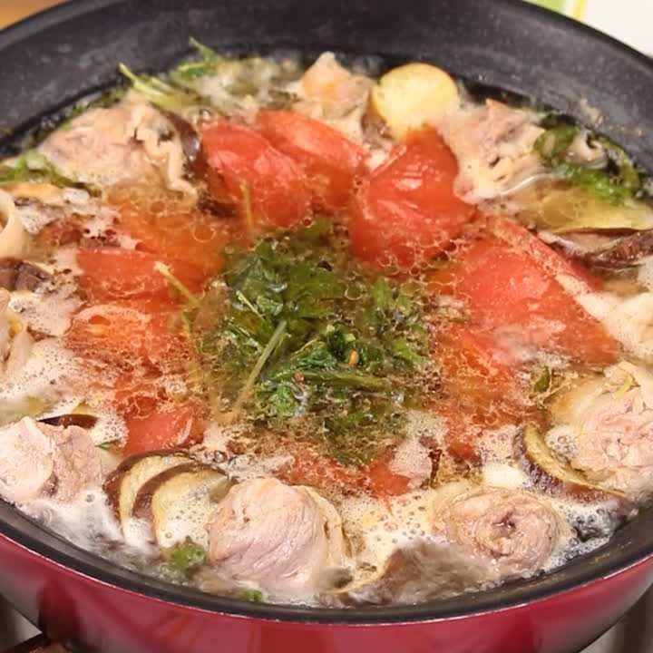 豚バラ夏鍋