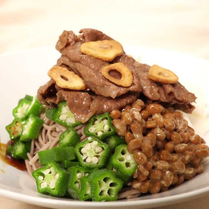 ねばとろスタミナ蕎麦
