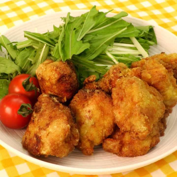 鶏むね肉のカレー唐揚げ