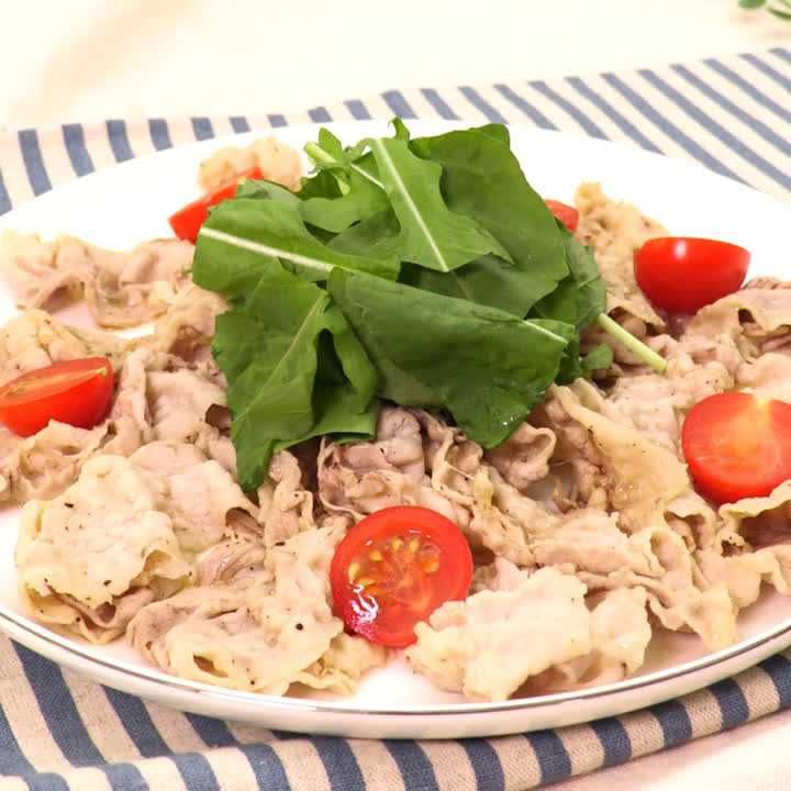 冷しゃぶカルパッチョ風