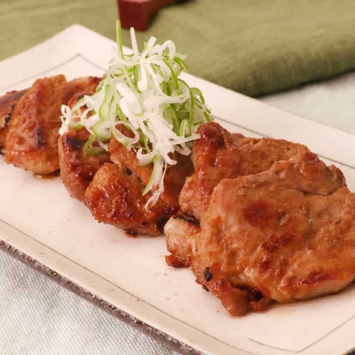 豚ヒレの西京焼き