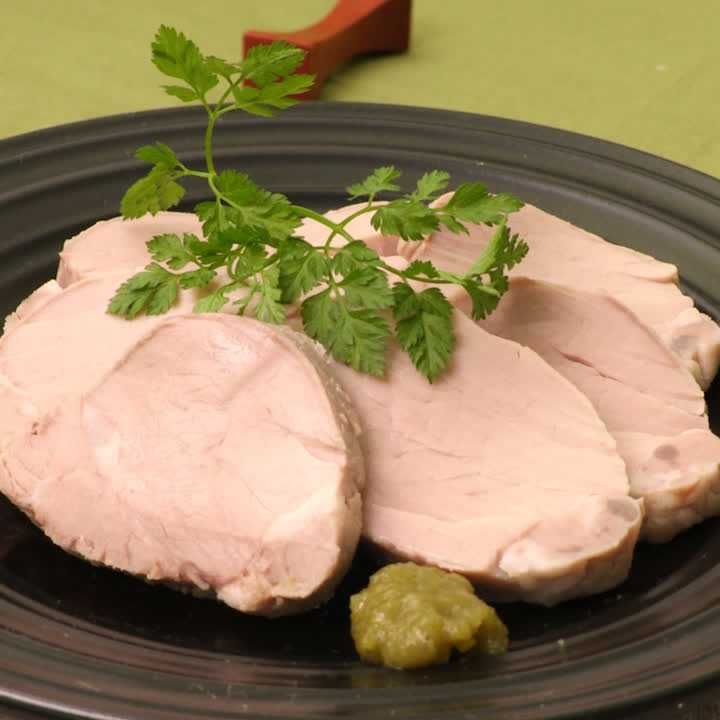 炊飯器で豚ヒレハム