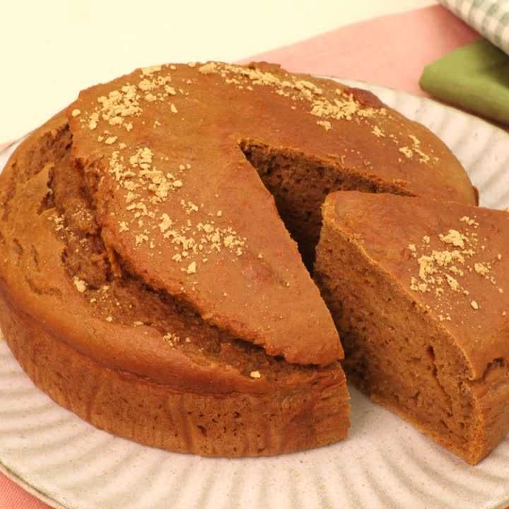 お豆腐きな粉ケーキ