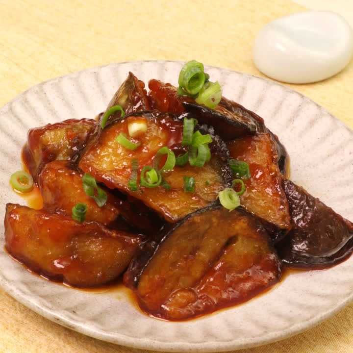 なすの甘辛照り焼き