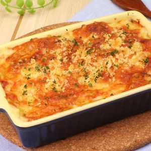 にんじんとベーコンのグラタン