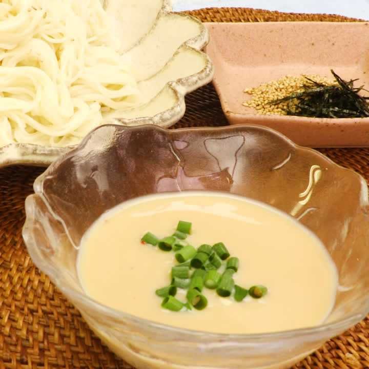 豆乳明太そうめん