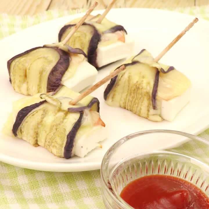 なすのはんぺんロール