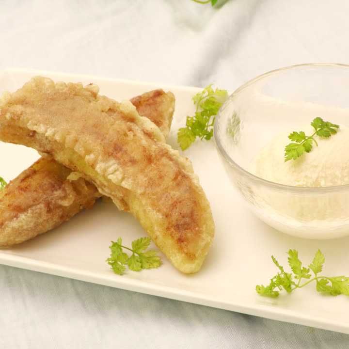 バナナの天ぷら