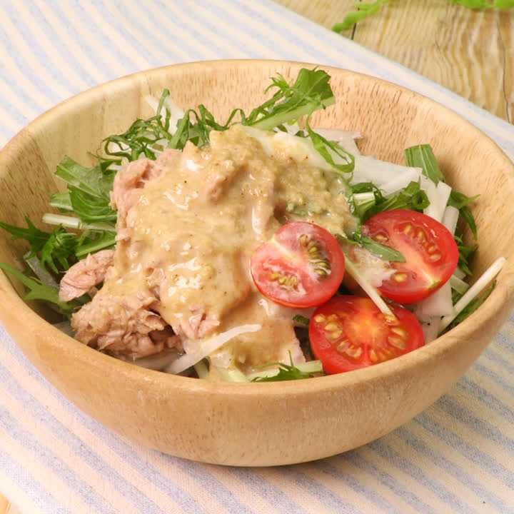 大葉のシャキシャキサラダ