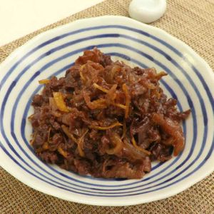 「牛肉と玉ねぎのしぐれ煮」のレシピ動画