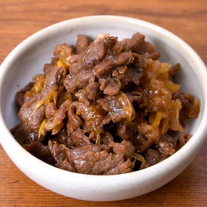 牛肉と玉ねぎのしぐれ煮