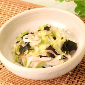 キャベツの酢の物