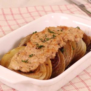 「玉ねぎのツナマヨ焼き」のレシピ動画