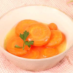 「簡単にんじんグラッセ」のレシピ動画