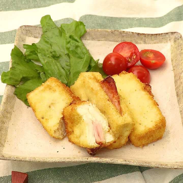 豆腐ハムカツ