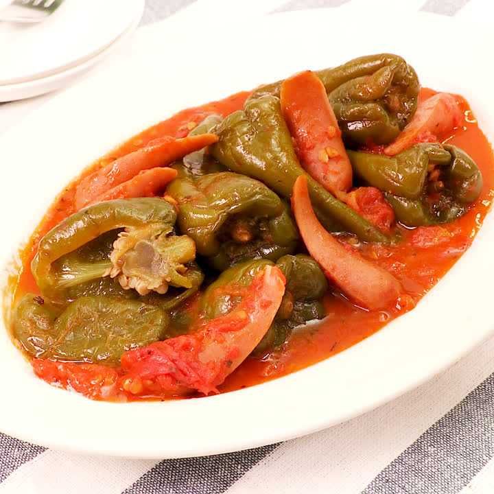 ピーマンの丸ごと煮