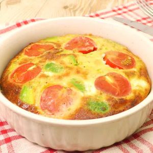 「ツナとアボカドのキッシュ風卵焼き」のレシピ動画