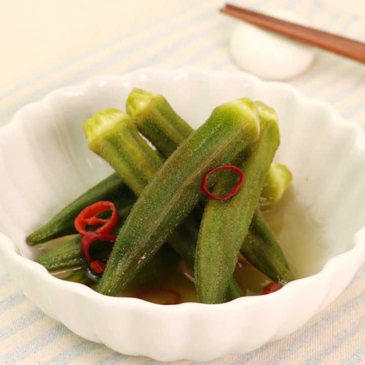 オクラの浅漬け