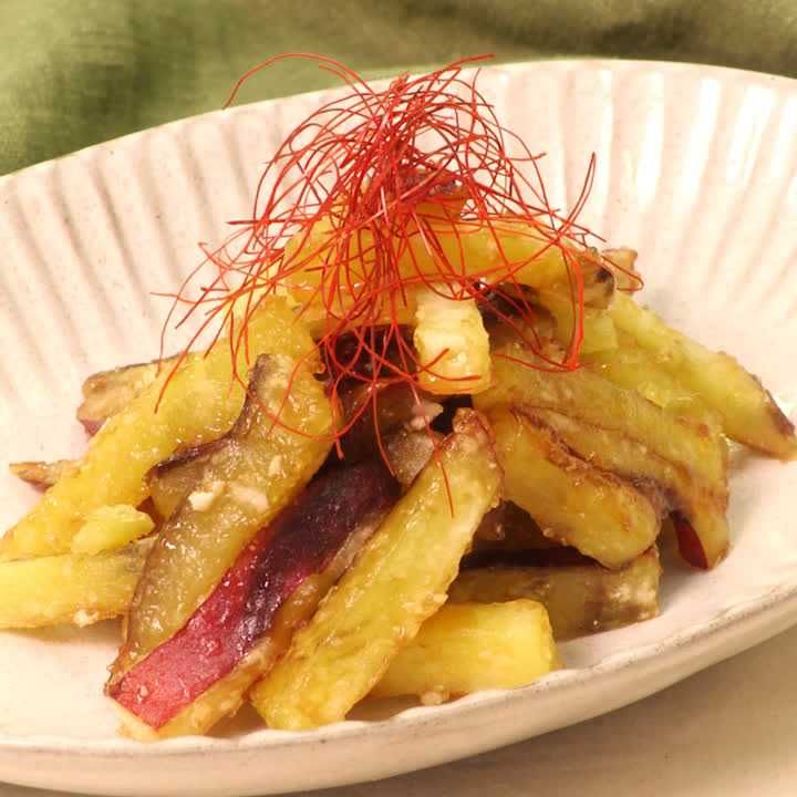 さつまいものきんぴらスティック