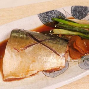 「サバのしょうゆ煮」のレシピ動画