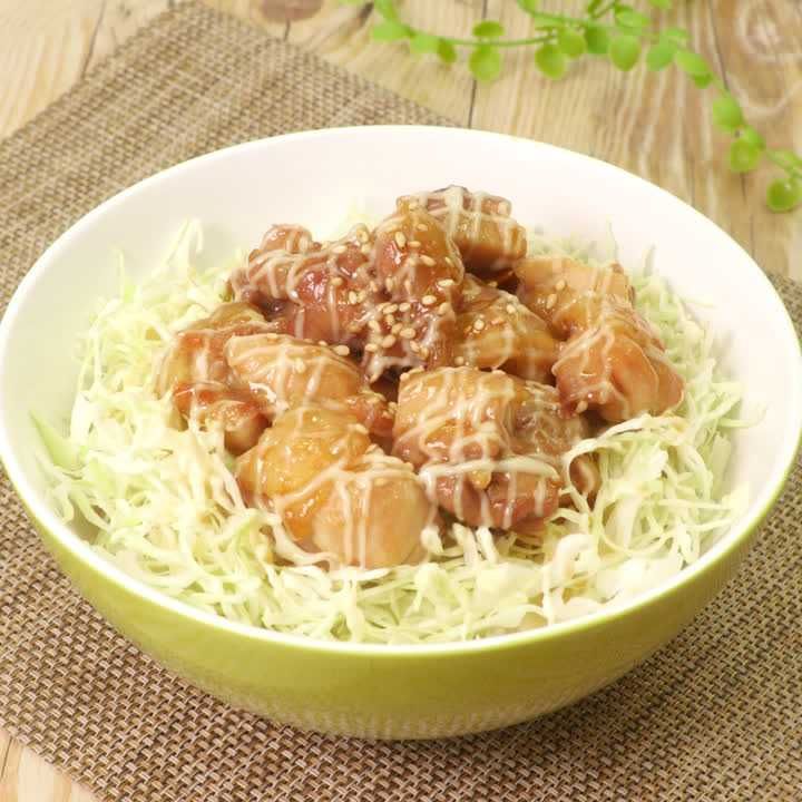 照り焼きキャベツ丼