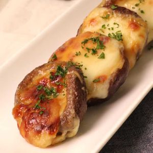 「しいたけの味噌マヨ焼き」のレシピ動画