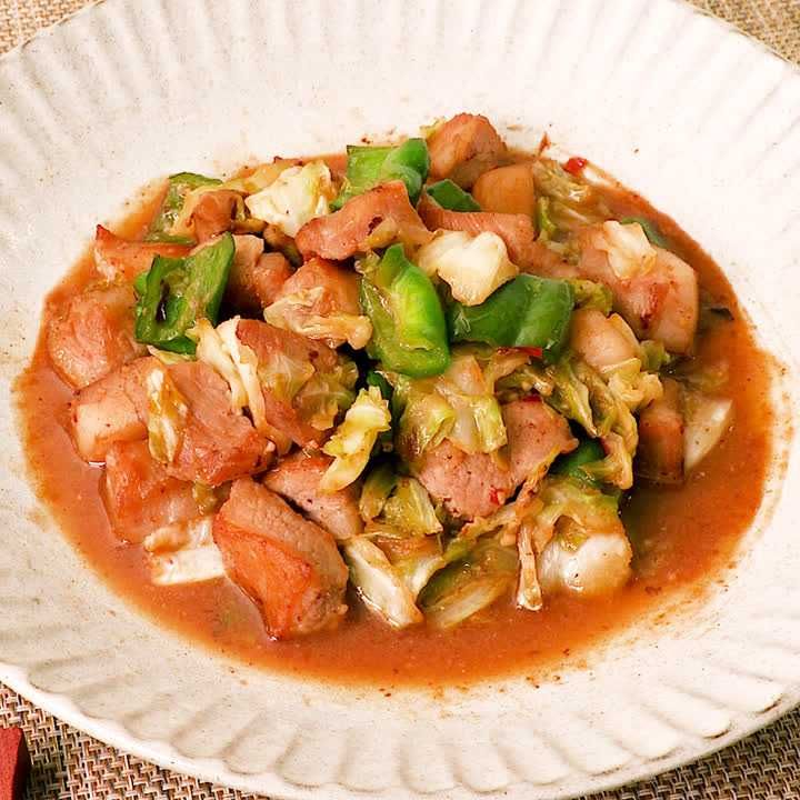 豚トロの回鍋肉