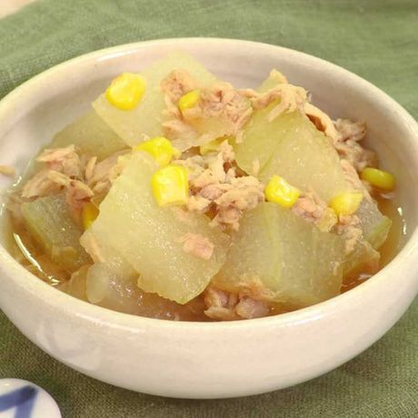 冷やして食べても 冬瓜のツナ煮のレシピ動画 作り方 Delish Kitchen