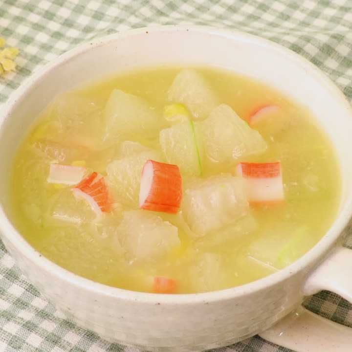 冬瓜とトウモロコシのスープ