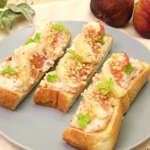 「いちじくのオープンサンド」のレシピ動画