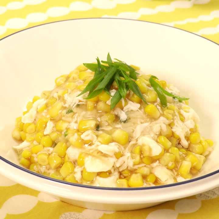 とうもろこしあんかけチャーハン