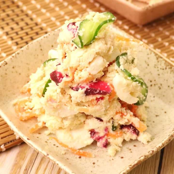 しば漬けおからサラダ