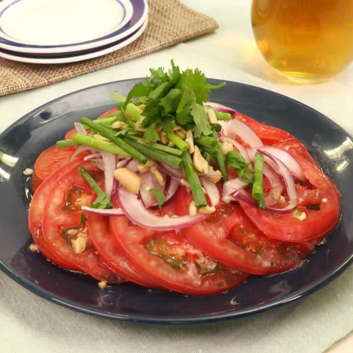 トマトのアジア風サラダ