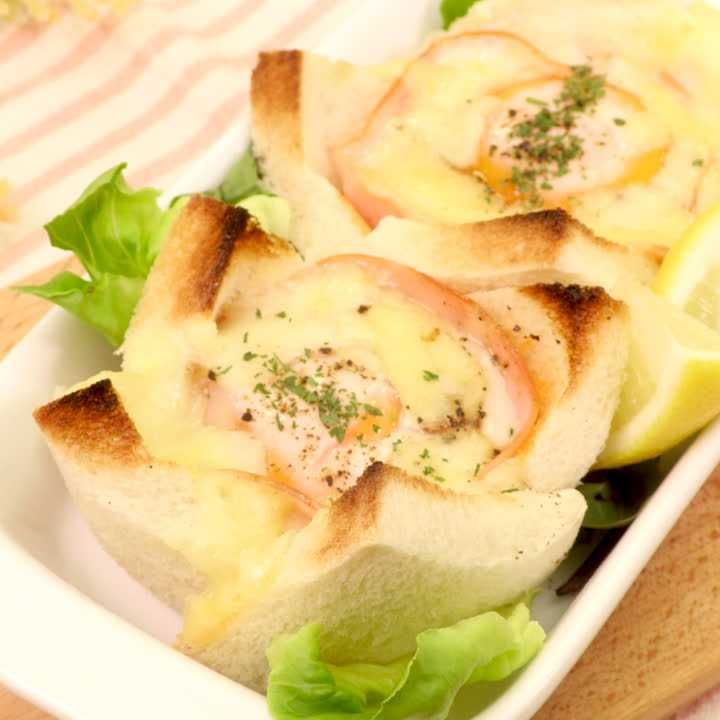 卵とろ〜り食パンカップ