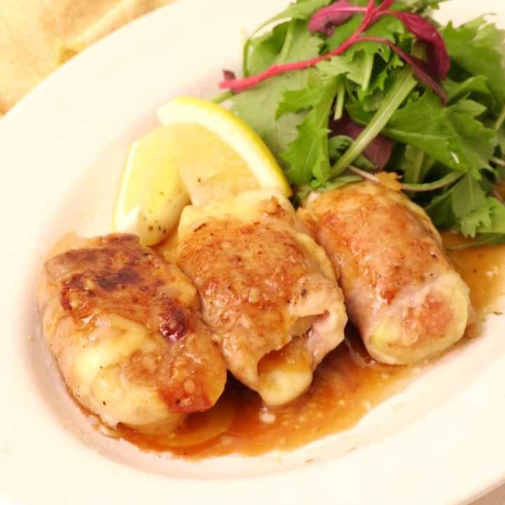中からとろ り イチジクのポーク巻きのレシピ動画 作り方 Delish Kitchen
