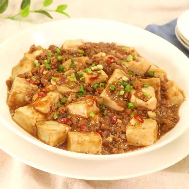 四川風麻婆豆腐