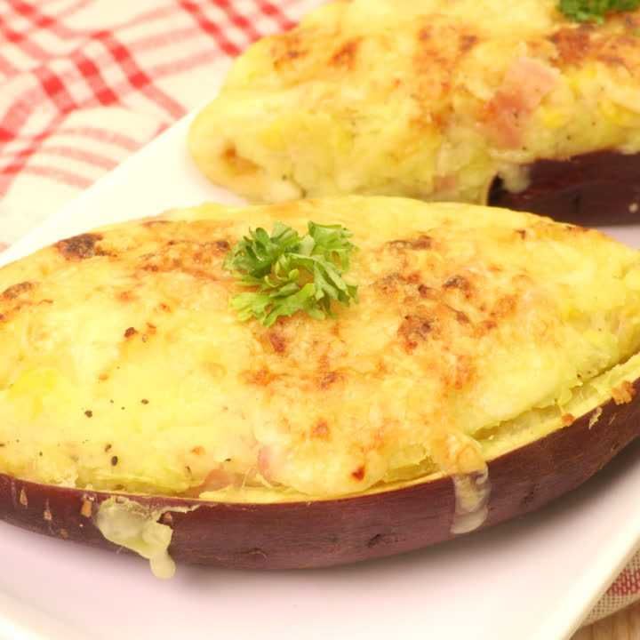 さつまいもグラタン