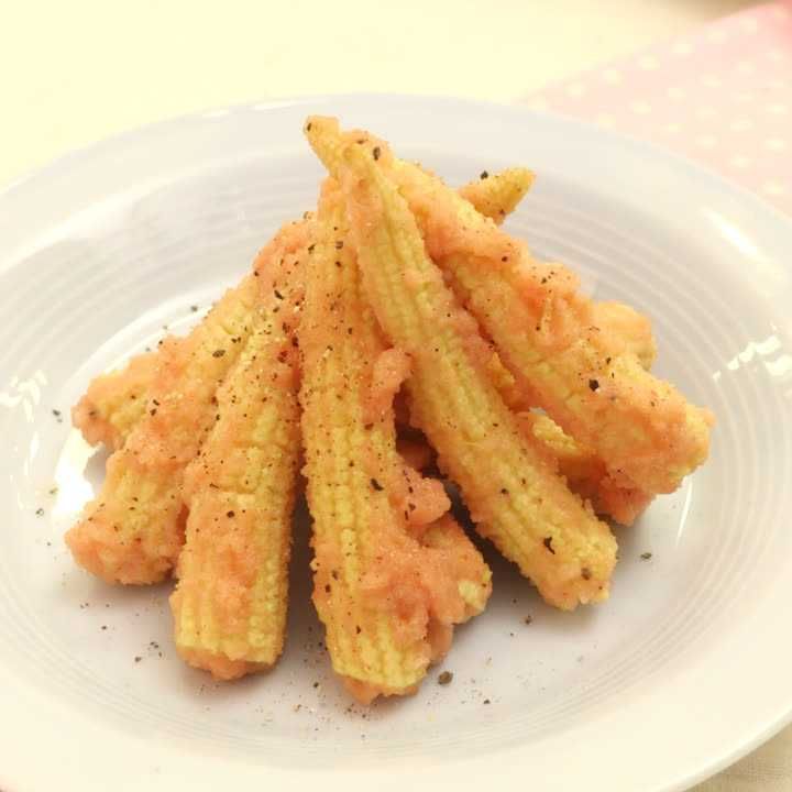 ヤングコーンの明太バター