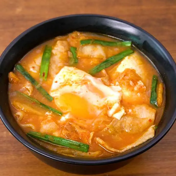 簡単キムチチゲスープ