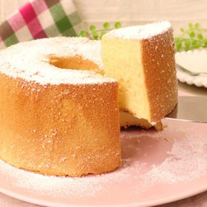 「基本のシフォンケーキ」のレシピ動画
