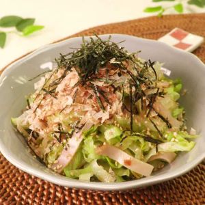 レタスの和風サラダ