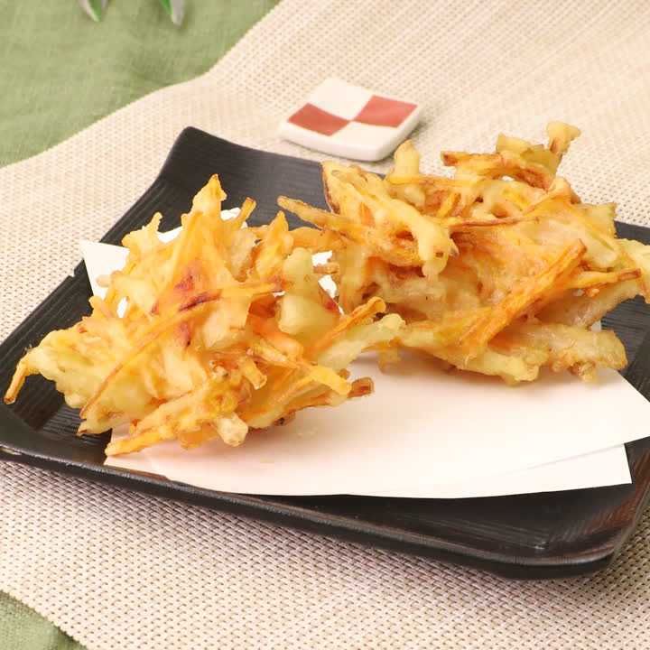 にんじんと桜エビのかき揚げ