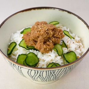 ツナのそぼろ丼