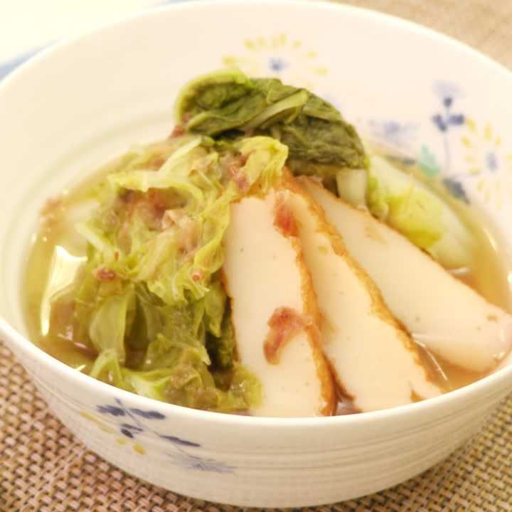 白菜の煮浸し