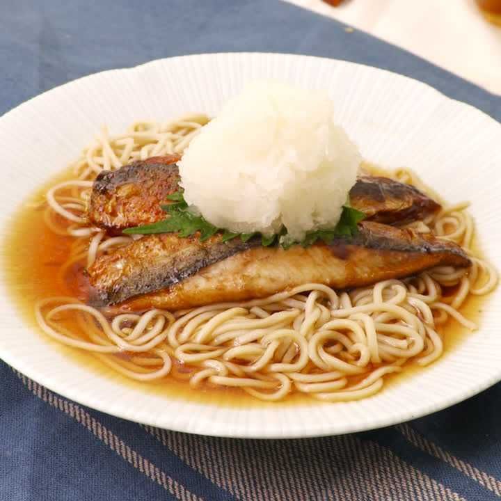 いわしのおろしそば