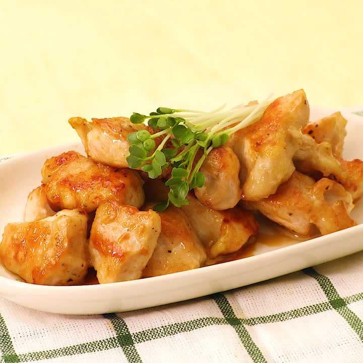 鶏むね肉のマヨ照り焼き