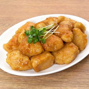 「鶏むね肉のマヨ照り焼き」のレシピ動画
