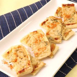 油揚げのクリーミーねぎみそ焼き